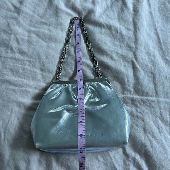 Vintage Silver Chain Strap Evening Bag - Picture 6 of 9